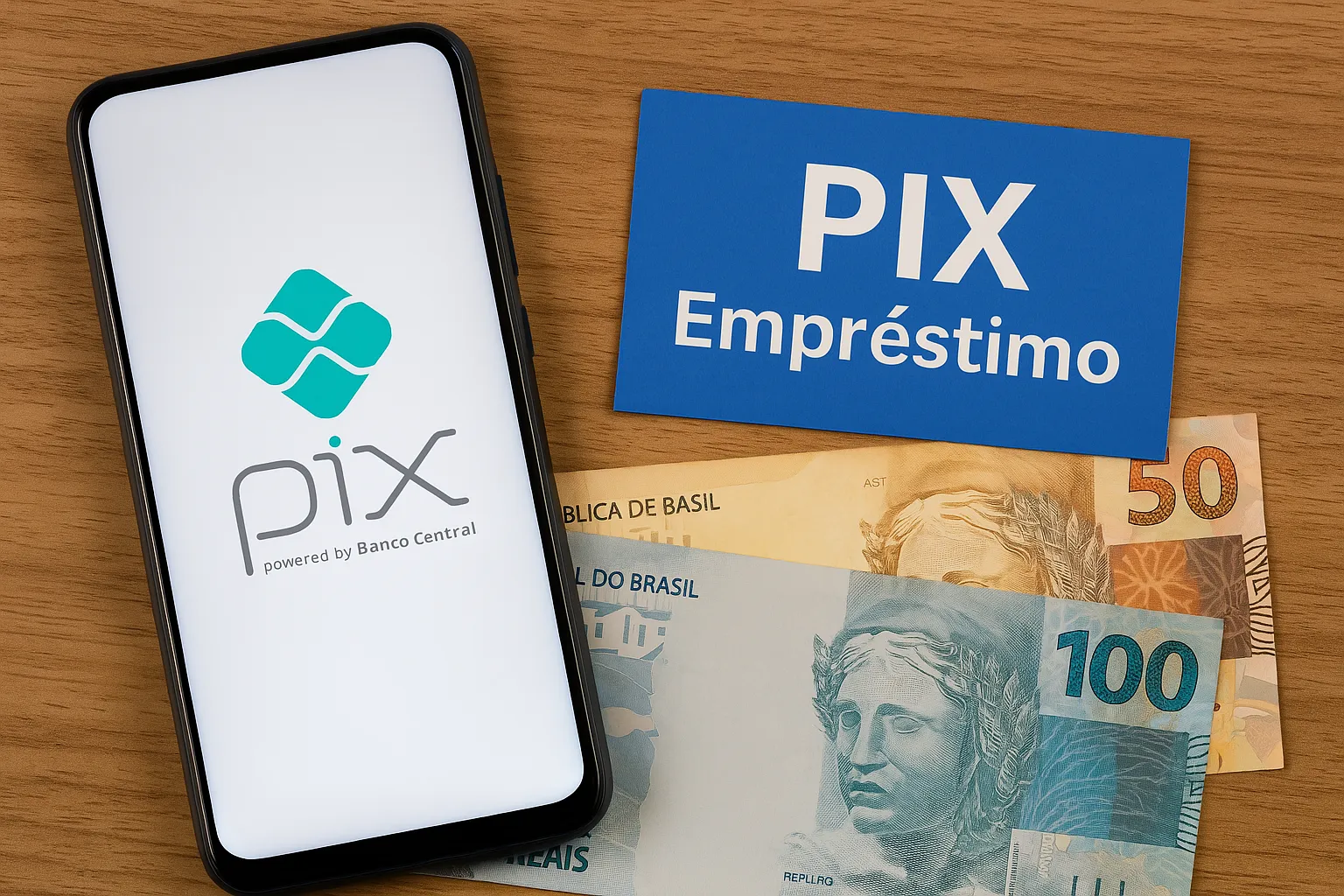 Empréstimo na hora via Pix