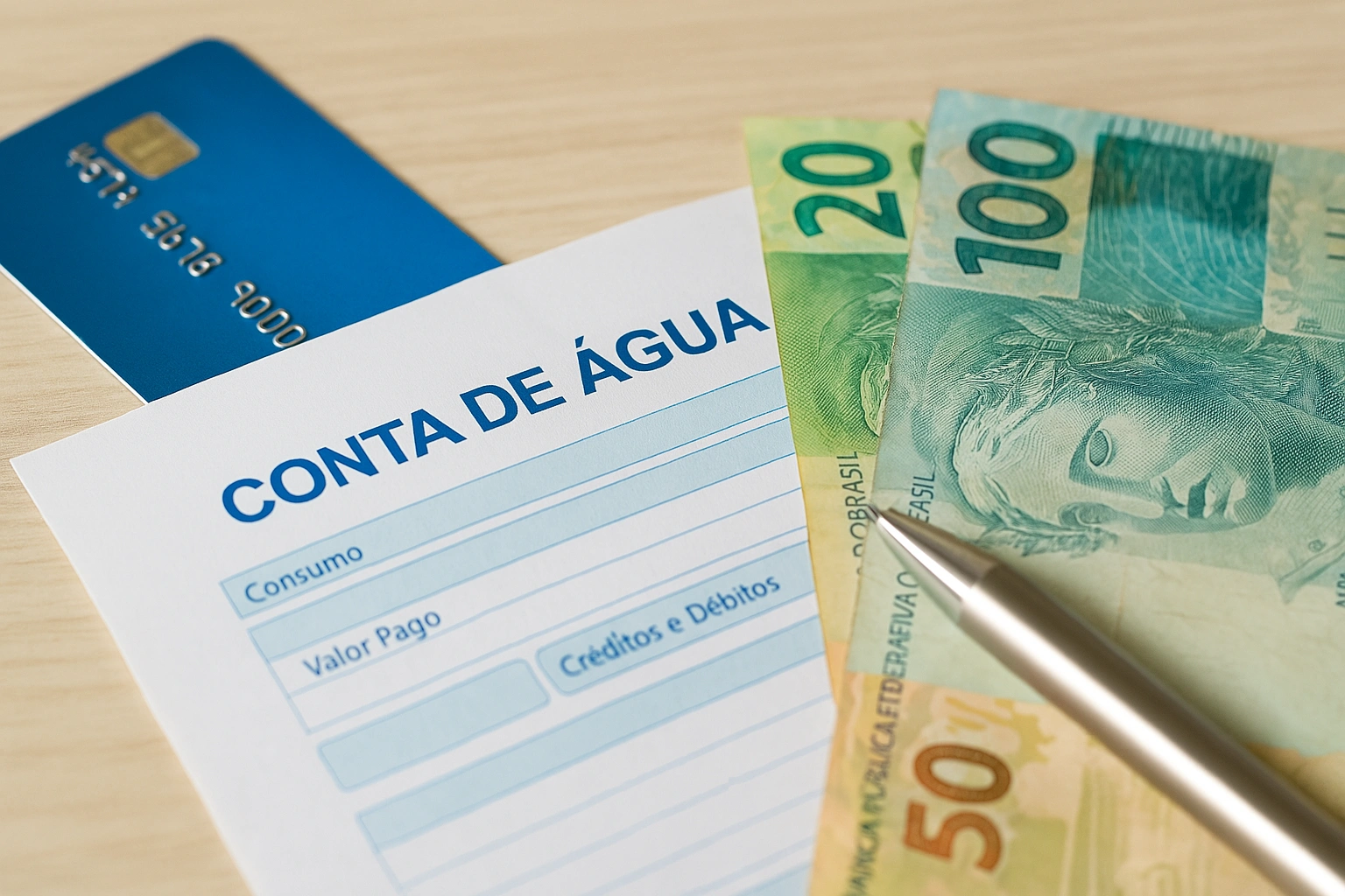 Empréstimo na conta de água